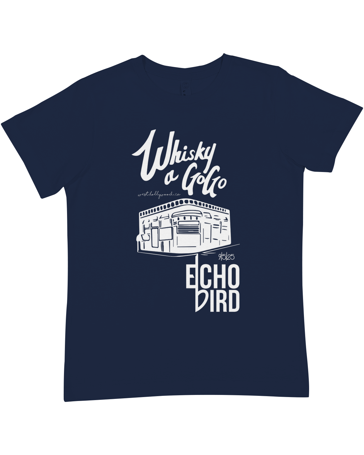 Youth Premium Crewneck Tee - Navy - XS