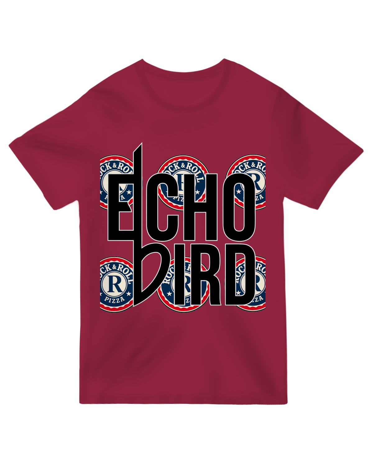 Product Limited Edition Rock & Roll Pizza Echo Bird Tee