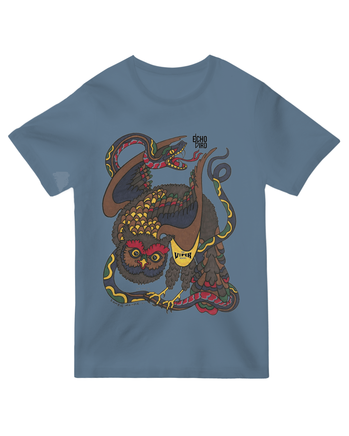 Viper Room Limited Edition Zombie Mommie Graphic T - Steel Blue - S