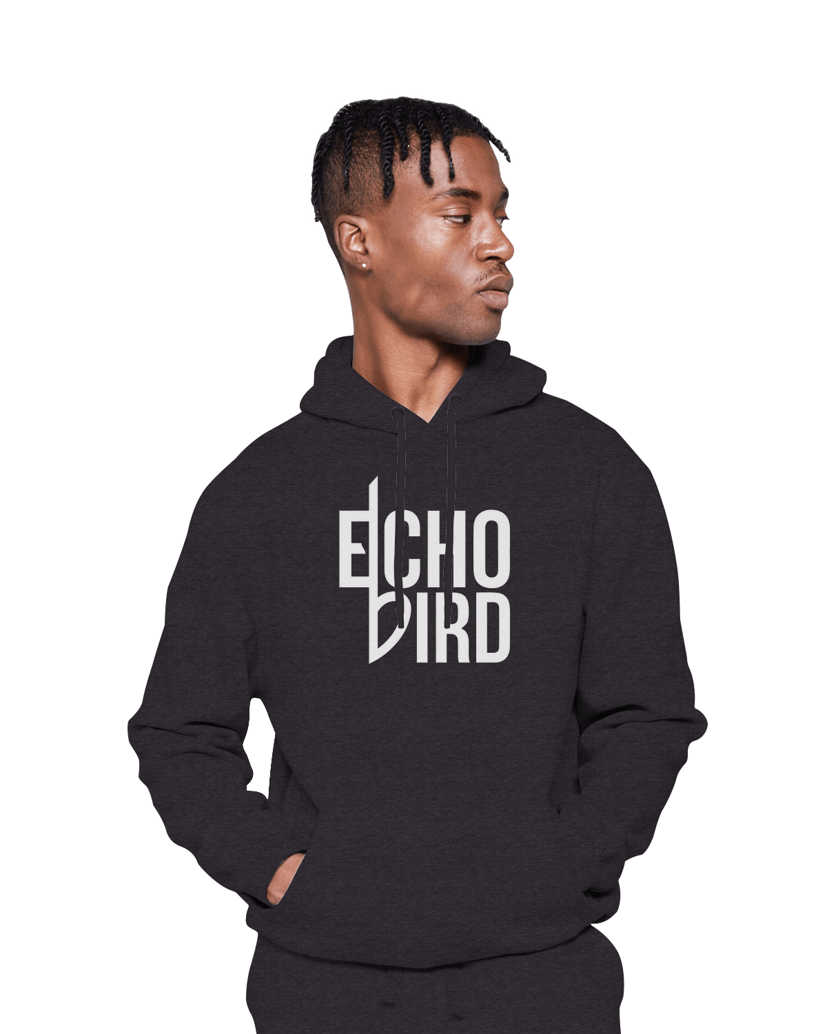 Men's Premium Pullover Hoodie - Charcoal Heather - S