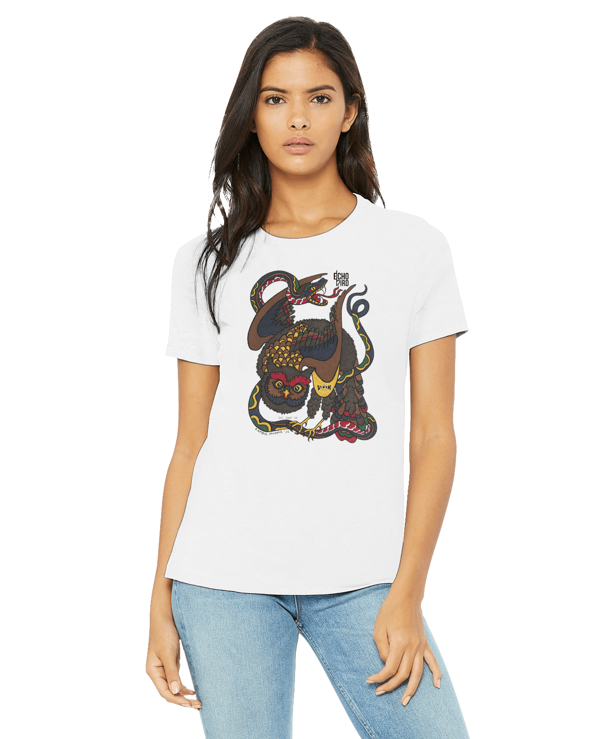 The Viper Room Special Edition Zombie Mommie Ladies Show T - White - S