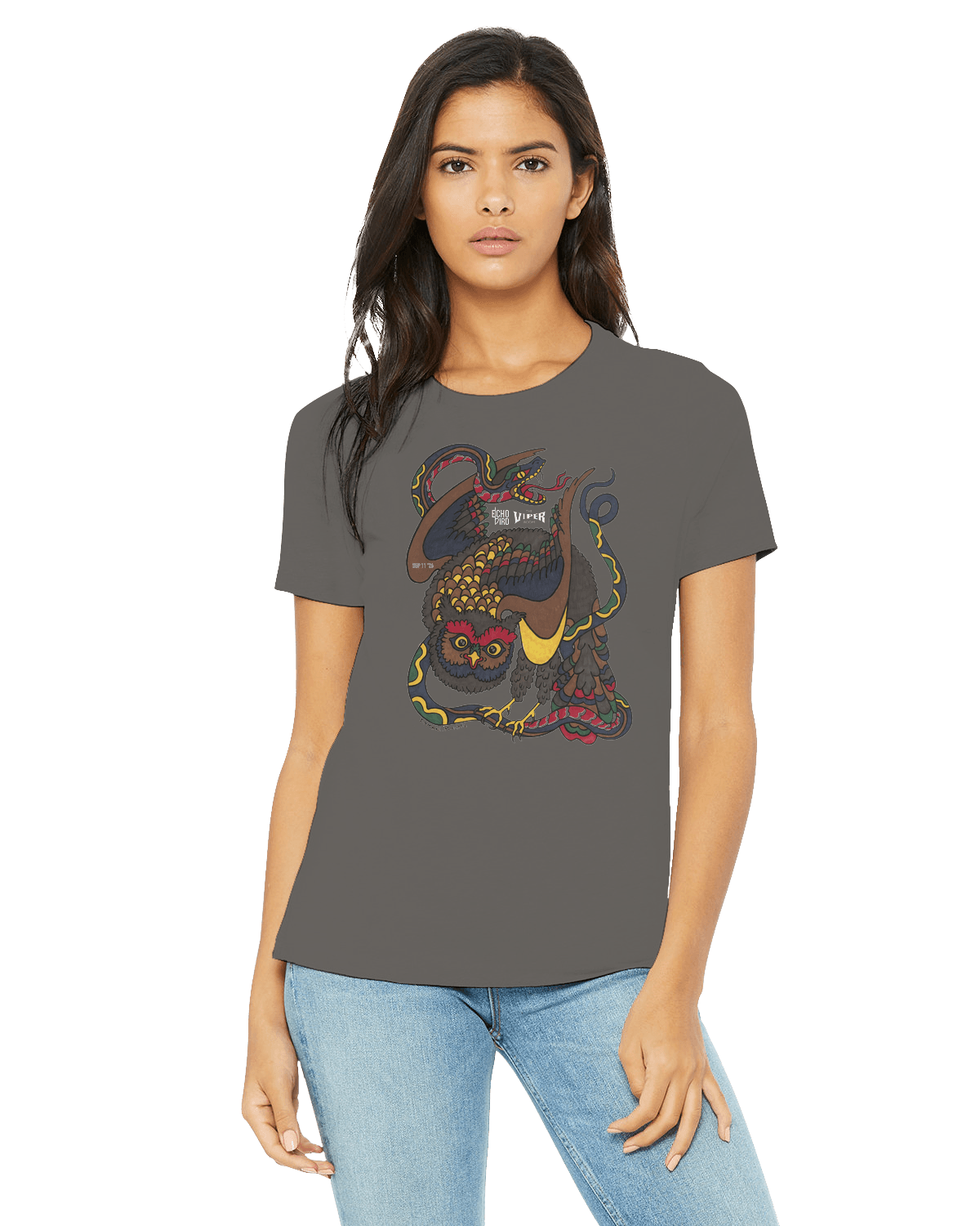 Product Special Edition Echo Bird Viper by Zombie Mommie Ladies' Premium Relaxed Tee